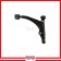Control Arm and Ball Joint Assembly - Front Left Lower - TLES95 