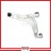 Control Arm and Ball Joint Assembly - Front Right Upper - TFST05